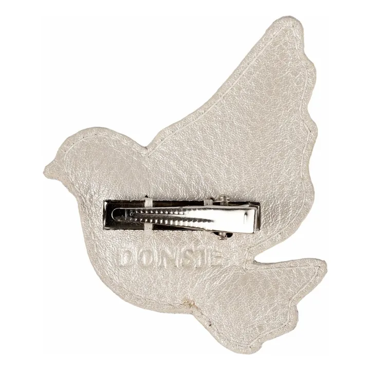 Barrette Filoe Colombe | Argenté- Image produit n°2