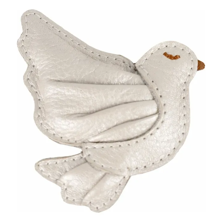 Barrette Filoe Colombe | Argenté- Image produit n°0