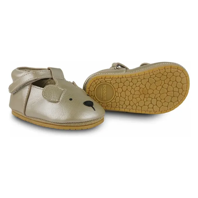 Hausschuhe Blinc Bär | Gold