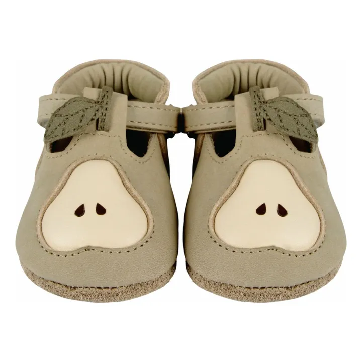 Chaussons Nanoe Poire | Taupe- Image produit n°3