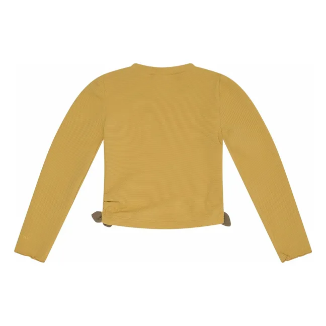 Camiseta Nia Anti-UV | Amarillo Mostaza