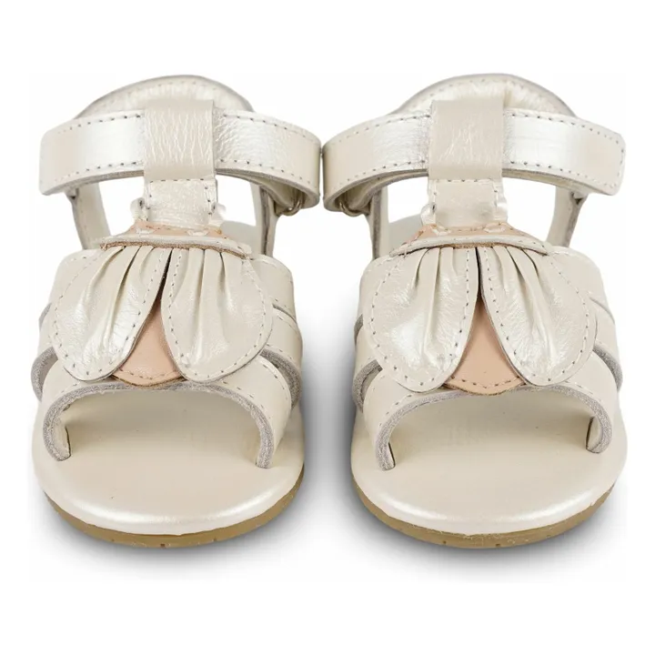Tuti Sky Coccinelle sandals | Cream- Product image n°1