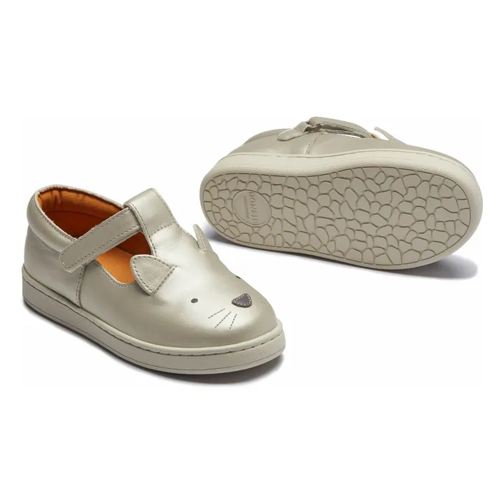 Chaussures Esterre Chat | Doré- Image produit n°5