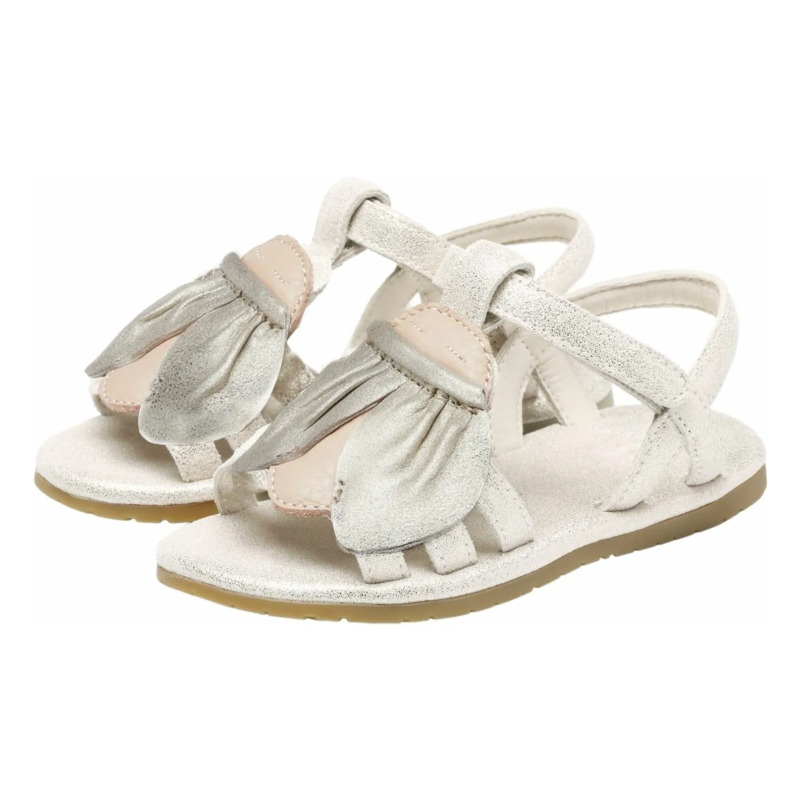 Donsje Silver Sandals Jiles Sky Coccinelle