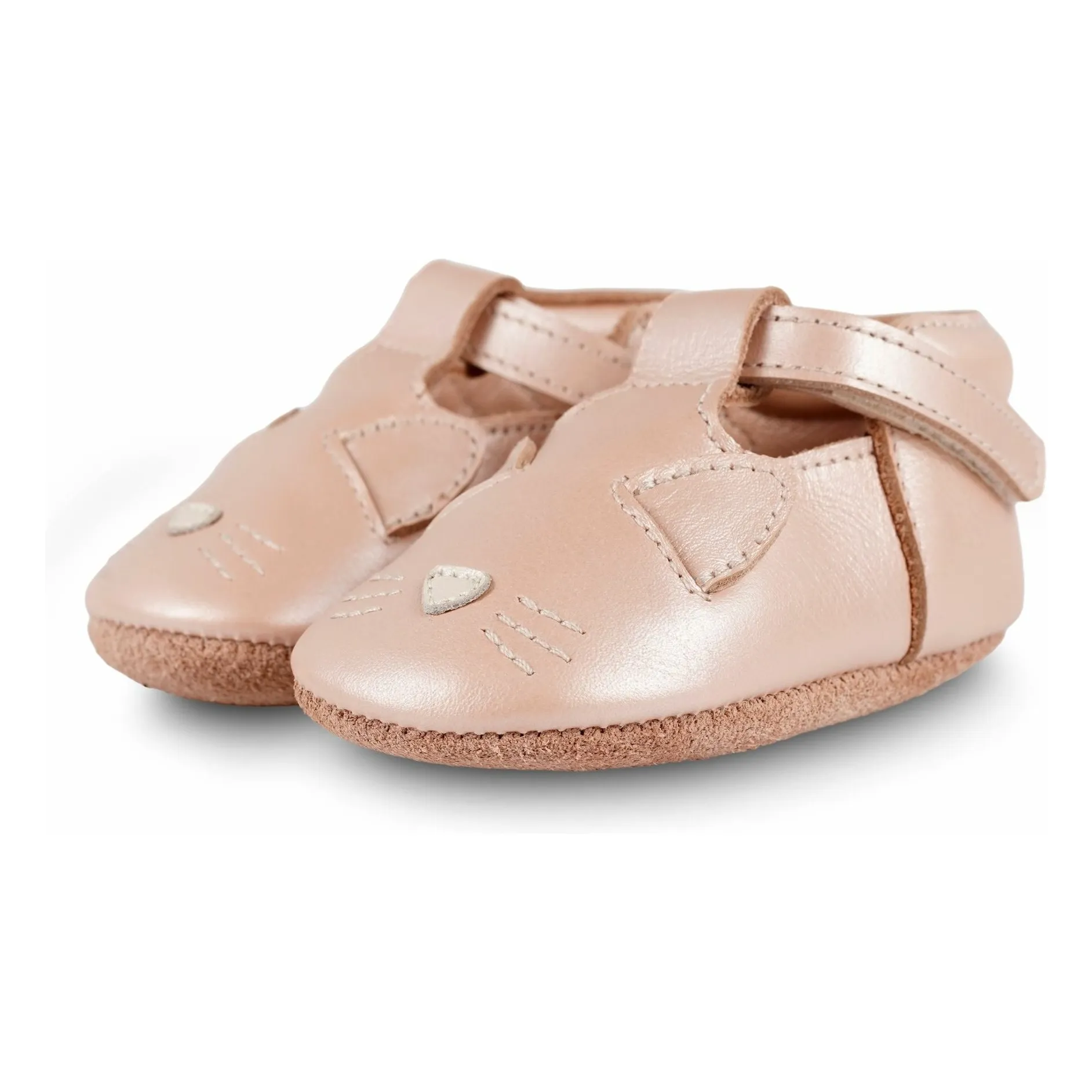 Donsje Pink Blinc Chat Slippers