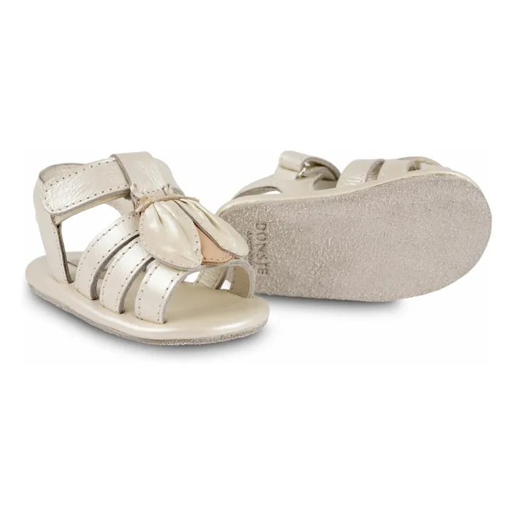 Tuti Sky Coccinelle sandals | Cream- Product image n°3