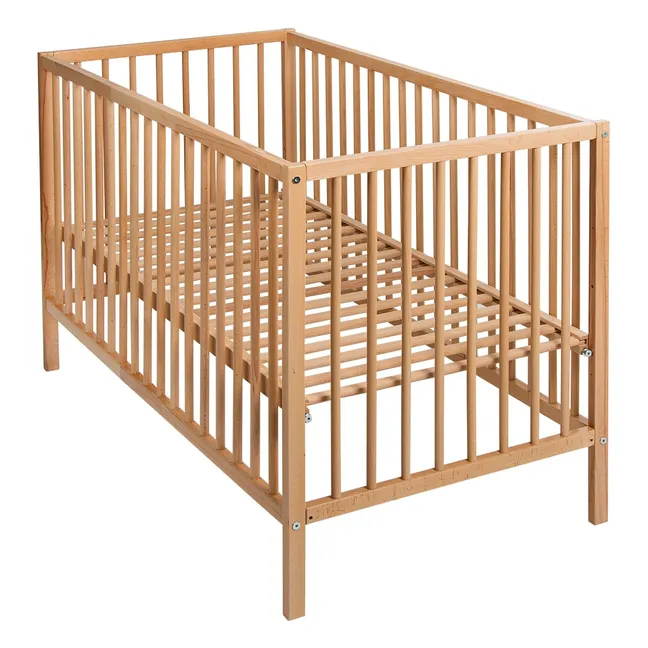 Lit bébé Lina 60x120 cm | Bois clair