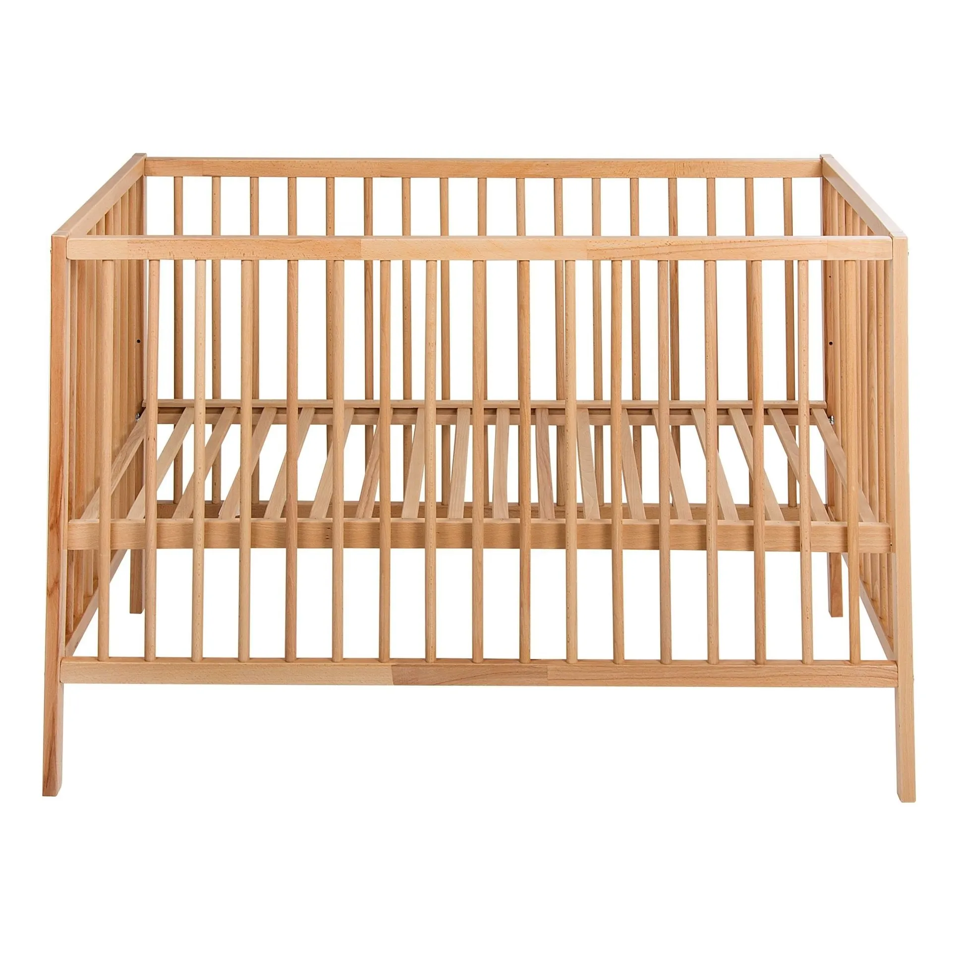 Lit bébé Lina 60x120 cm | Bois clair- Image produit n°0