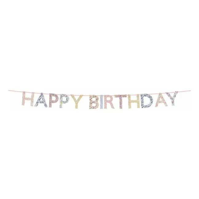 Guirnalda Feliz Cumpleaños - Meri Meri x Liberty