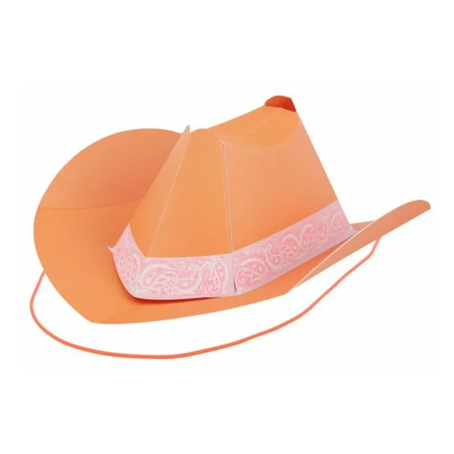 Chapeaux de fête Western - Set de 8