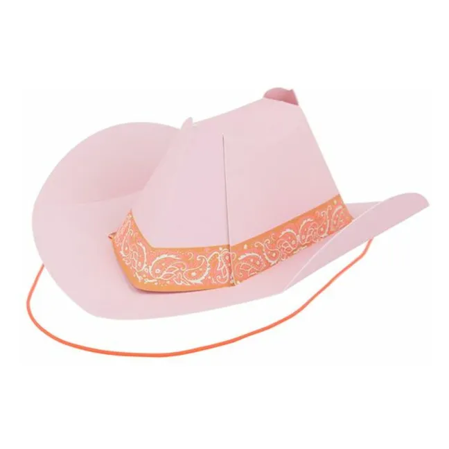 Chapeaux de fête Western - Set de 8