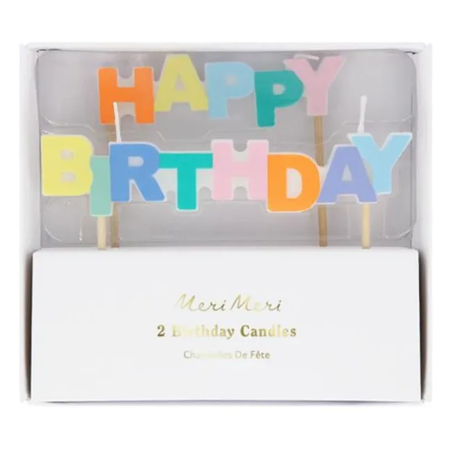 Happy Birthday-Kerze 