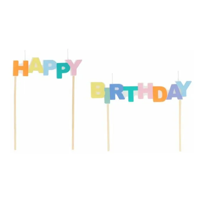 Happy Birthday-Kerze 