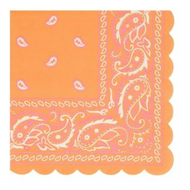 Kleine Papierservietten Western - 16er-Set