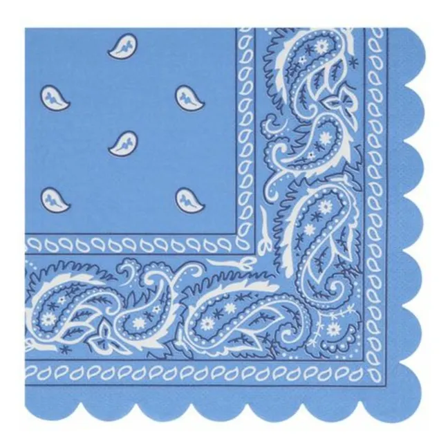 Western paper napkins - Set of 16