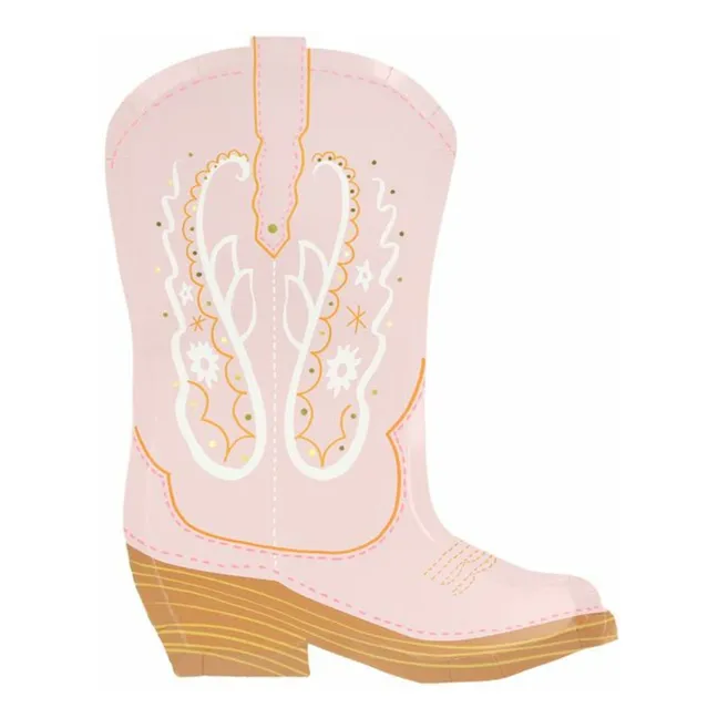 Santiag Western Teller - 8er-Set