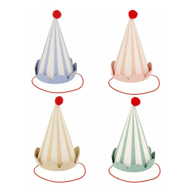 Cappelli di compleanno degli Amici degli Animali - Set di 8
