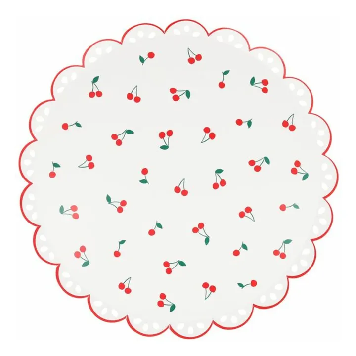 Meri Meri - Meri Meri - Assiettes Cherry - Set de 8