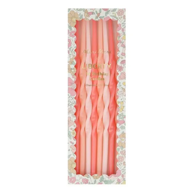 Candele di compleanno - Meri Meri x Liberty - Set di 16 pezzi
