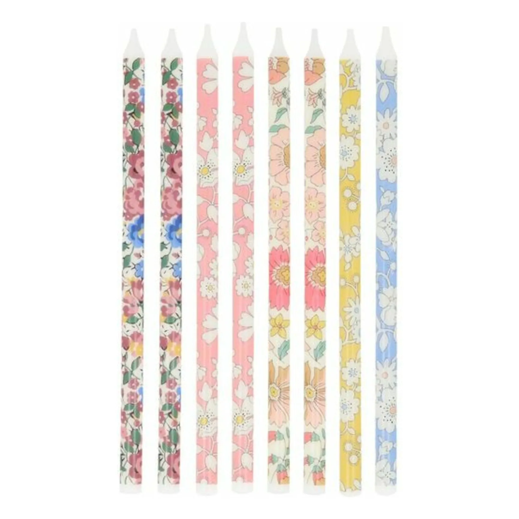 Meri Meri Multicoloured Birthday Candles - X Liberty - Set Of 5
