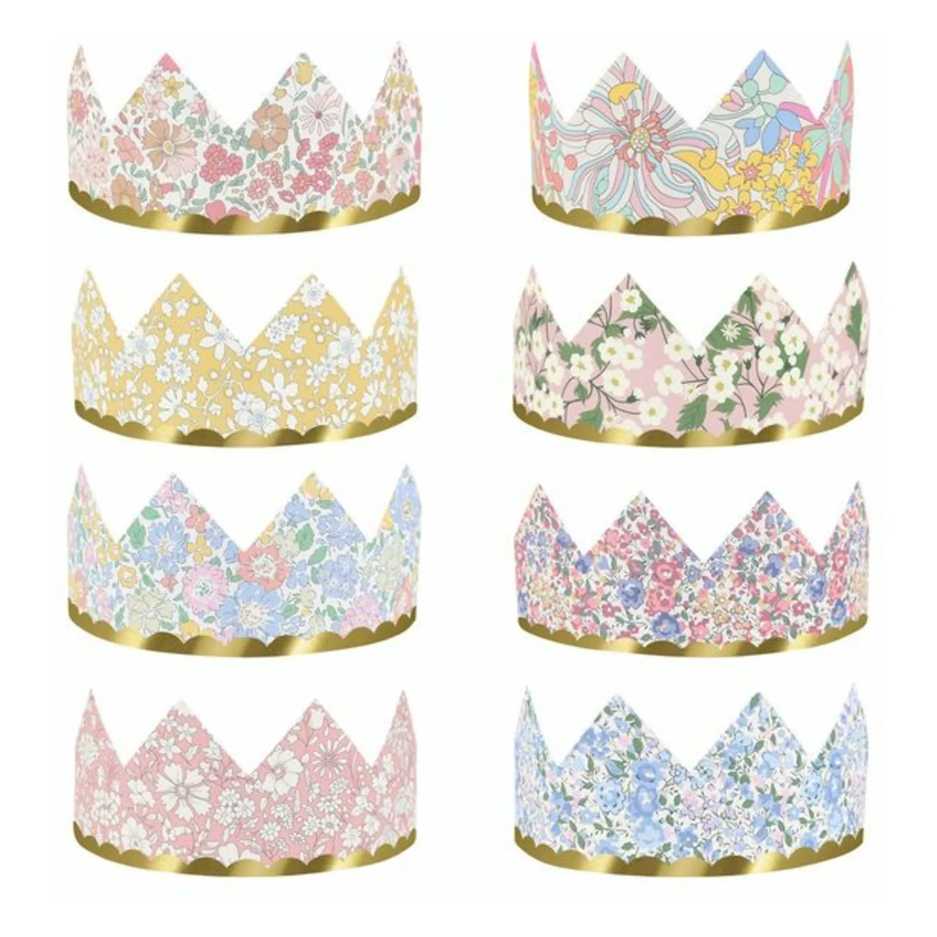 Couronnes de fête - Meri Meri x Liberty - Set de 8- Image produit n°0