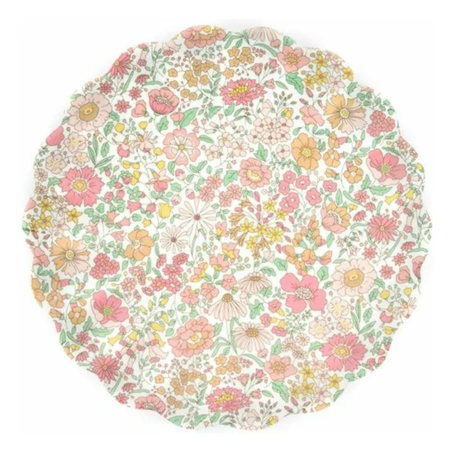Kleine Teller aus Melamin - Meri Meri x Liberty - 4er-Set