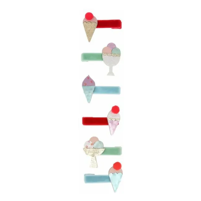 Fermagli per capelli gelato - Set di 6