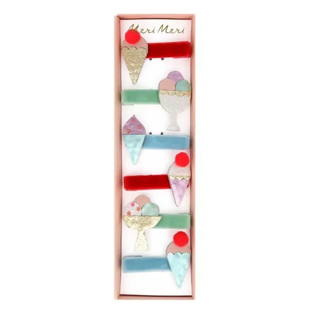 Fermagli per capelli gelato - Set di 6