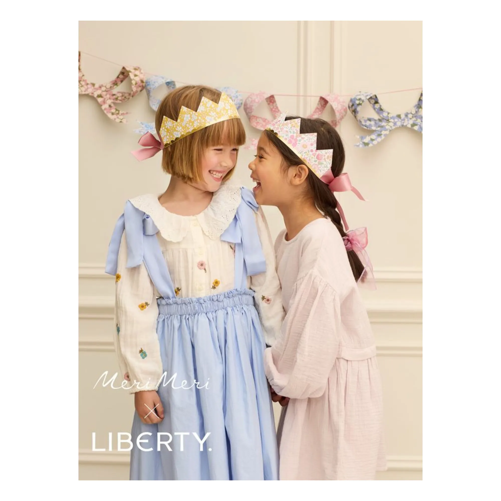 Couronnes de fête - Meri Meri x Liberty - Set de 8- Image produit n°1