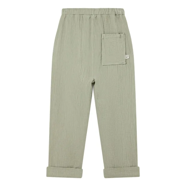 Pantalon Iker Gaze De Coton | Vert