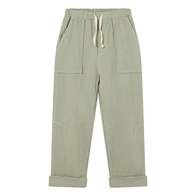 Pantalon Iker Gaze De Coton | Vert