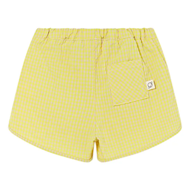 Shorts Julius Vichy Recycled Fibres | Gelb