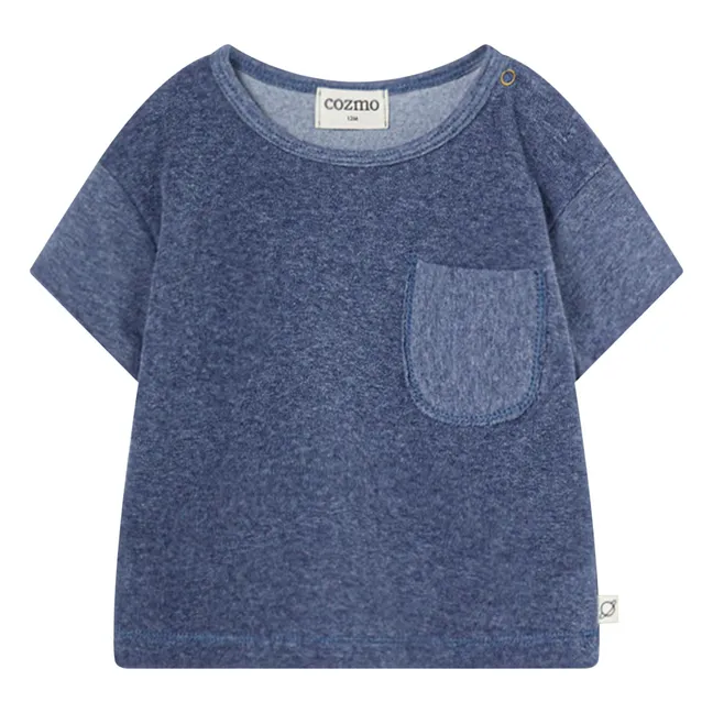 Nuc Organic terry T-shirt | Blue
