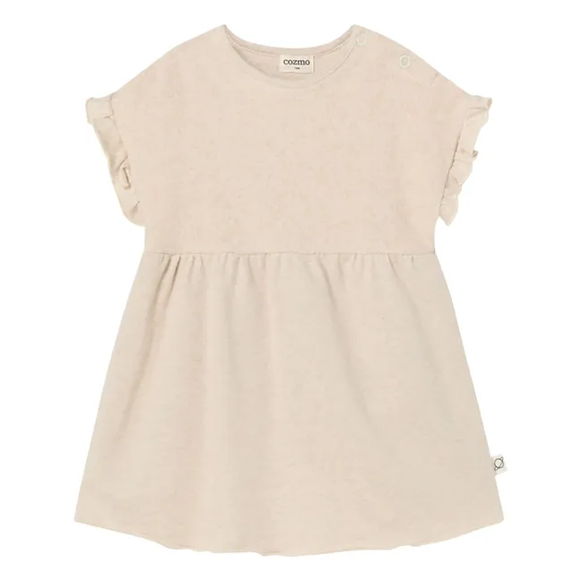 Kleid Agata Bio-Frottee | Seidenfarben