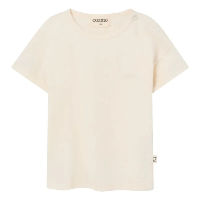 T-shirt Bob Cotone organico | Ecru