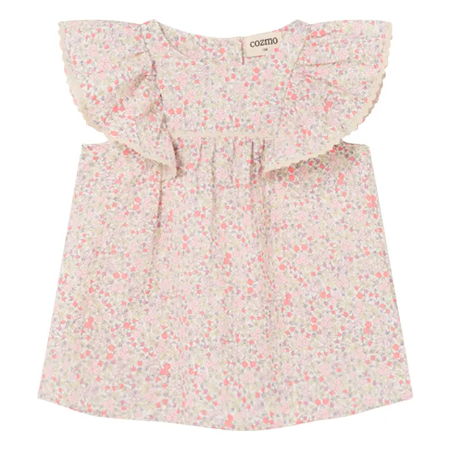 Kleid Sophia Bio-Baumwolle | Rosa