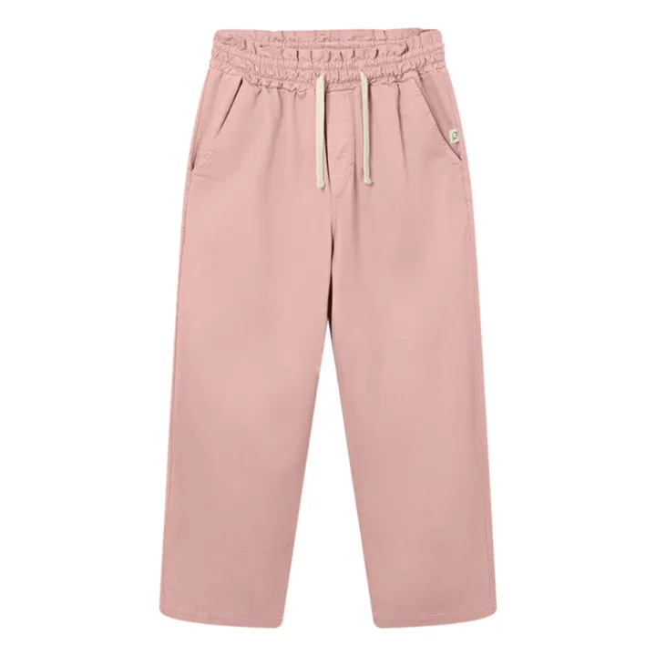 Pantalon Paola Lyocell | Rose pâle- Image produit n°0