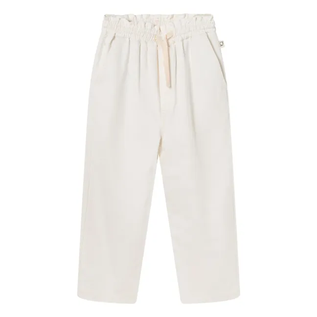 Pantaloni Paola in lyocell | Ecru