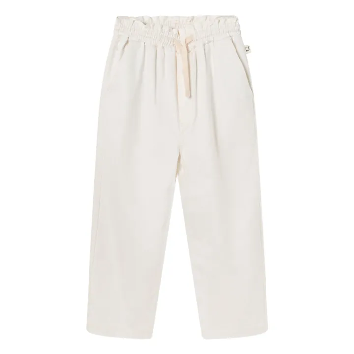 Pantalon Paola Lyocell | Ecru- Image produit n°0