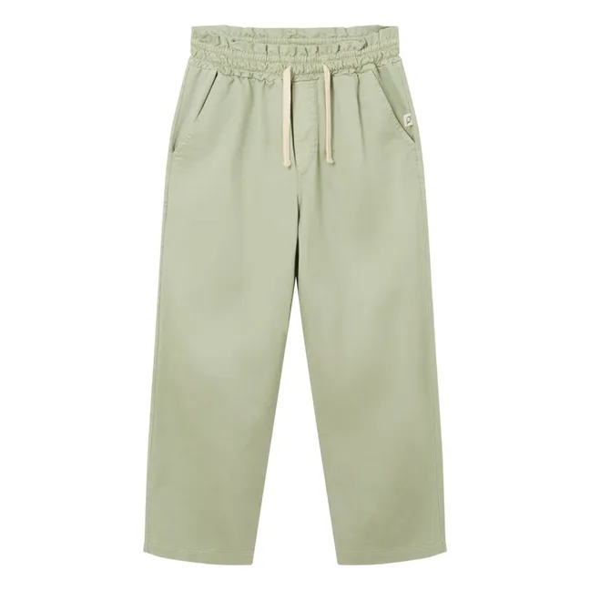 Pantaloni Paola in lyocell | Verde chiaro