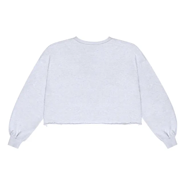 Zoé Short Sweater | Heather grey