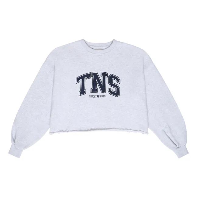 Jersey corto Zoé | Gris Jaspeado