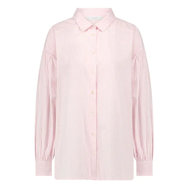 Camisa Sarah Stripes | Rosa