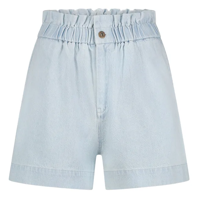Short Léon Denim | Denim bleached