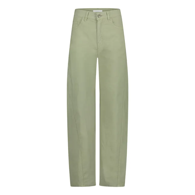 Pantalon Begum GD Popeline de Coton | Vert