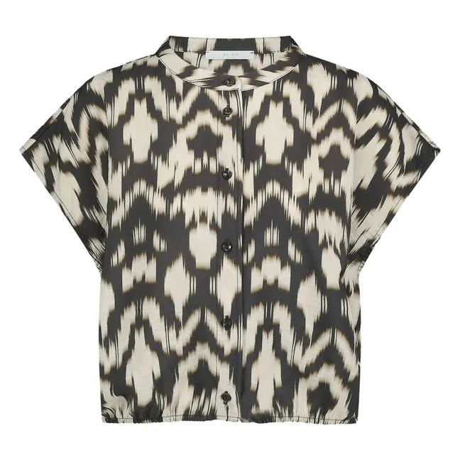 Blouse Iode Batik | Marron