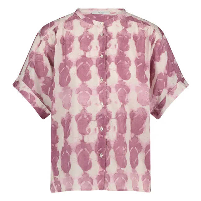 Bluse Amber Merlot | Rosa