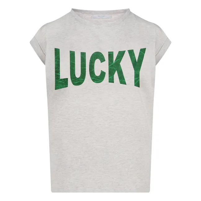 Camiseta Thelma Lucky | Gris Jaspeado
