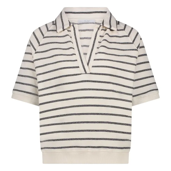 Polo Harper Breton Stripes | Negro