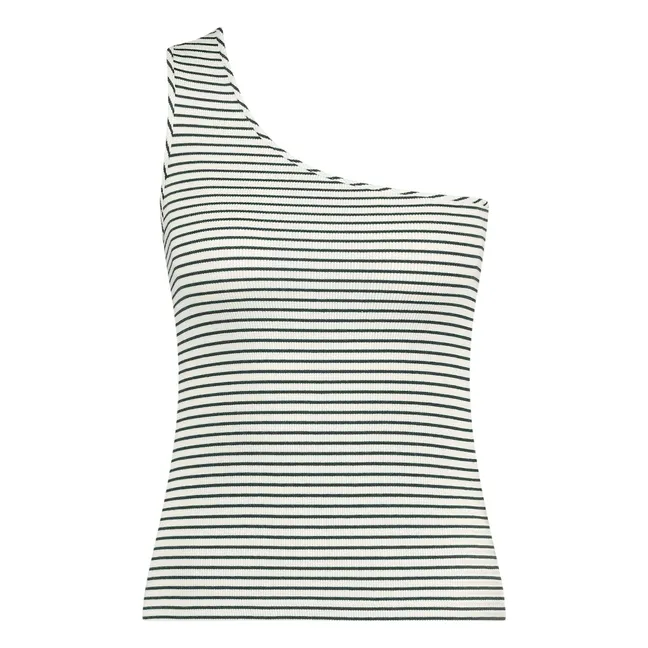 Charly Stripes tank top | Midnight blue